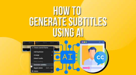 AI Subtitle generator