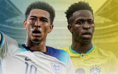 England national football team vs brazil national football team lineups