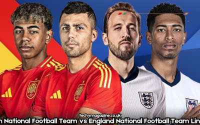 Spain National Football Team vs England National Football Team Lineups